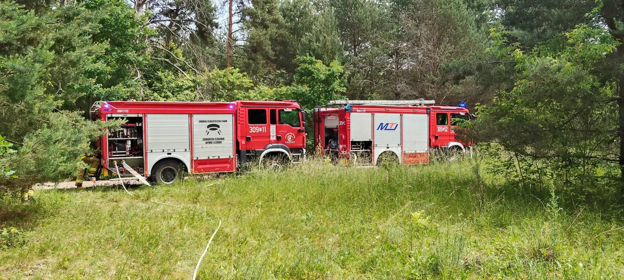 Ćwiczenia KARCZÓWKA26: strażacy z Chęcin na powiatowym sprawdzianie — zdjęcie 12