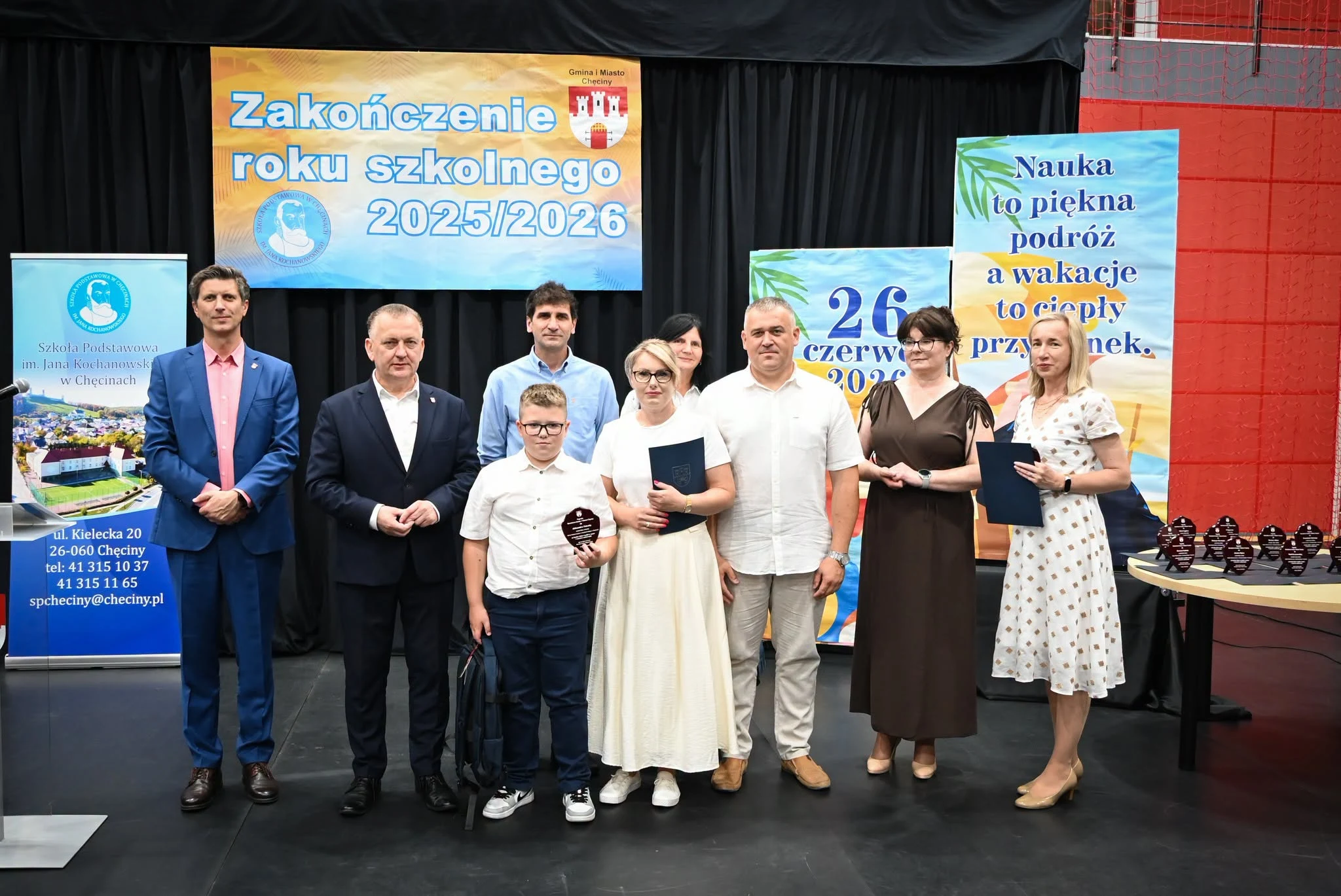 Zakończenie roku szkolnego w SP im. Jana Kochanowskiego w Chęcinach — zdjęcie 7