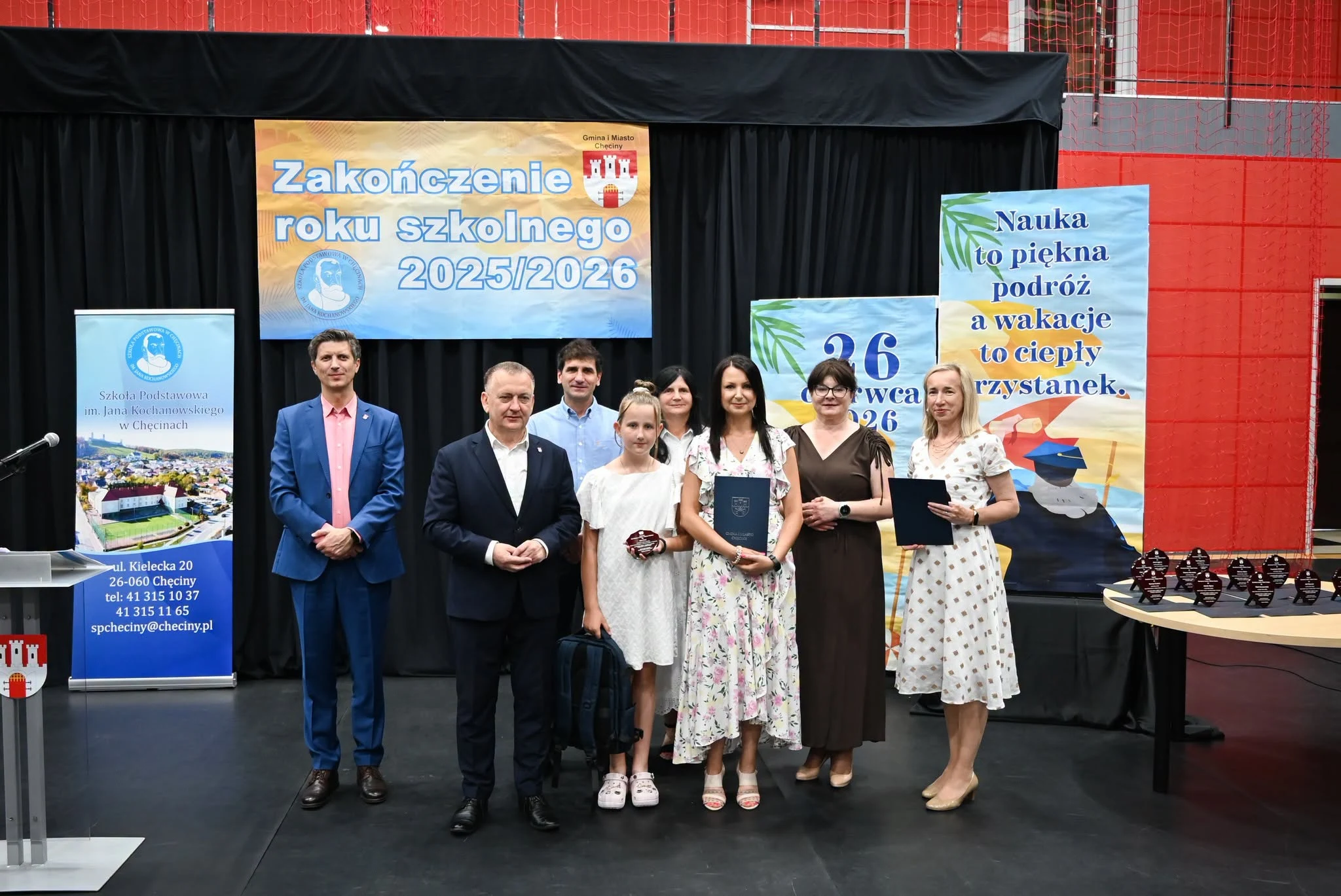 Zakończenie roku szkolnego w SP im. Jana Kochanowskiego w Chęcinach — zdjęcie 8