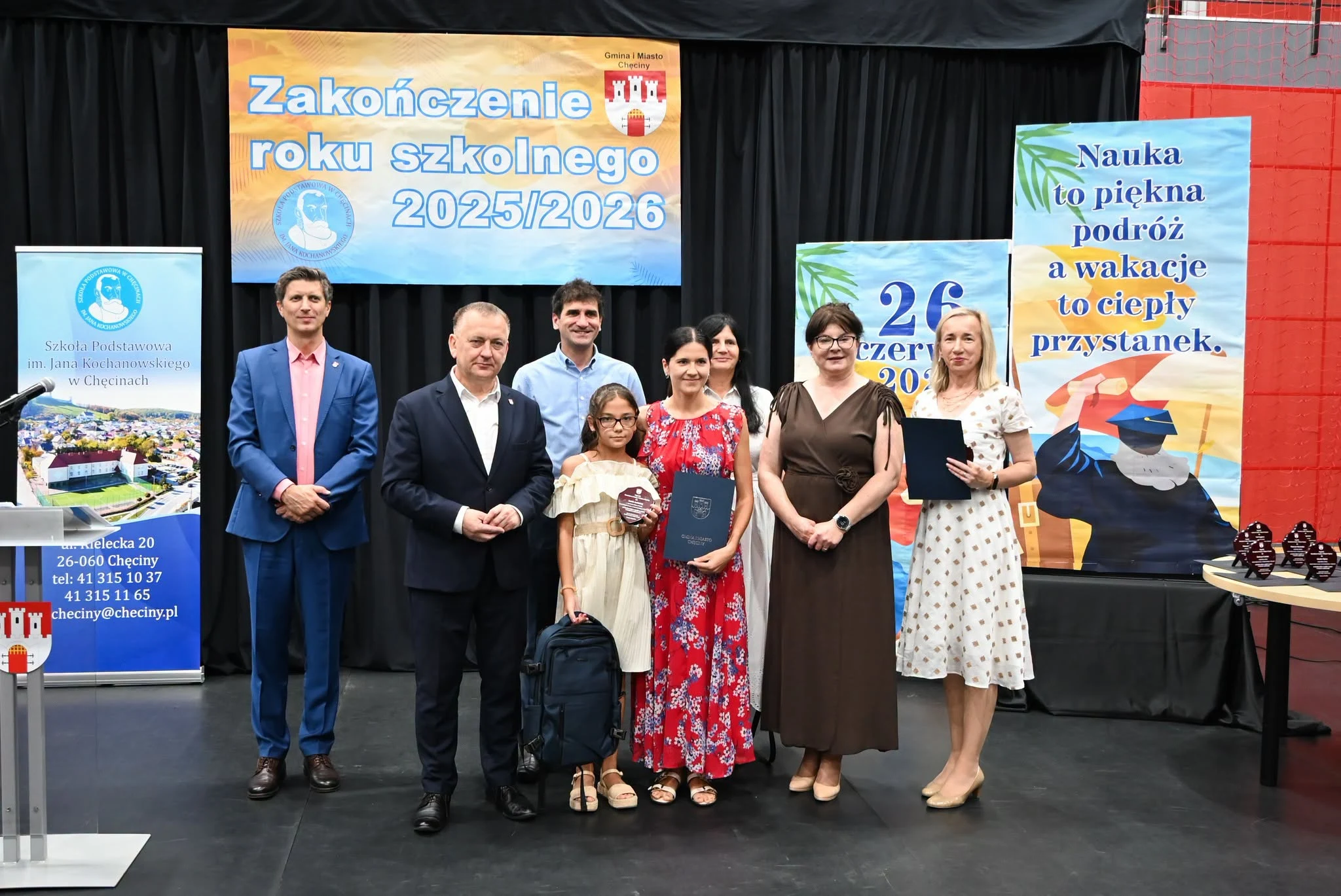Zakończenie roku szkolnego w SP im. Jana Kochanowskiego w Chęcinach — zdjęcie 9