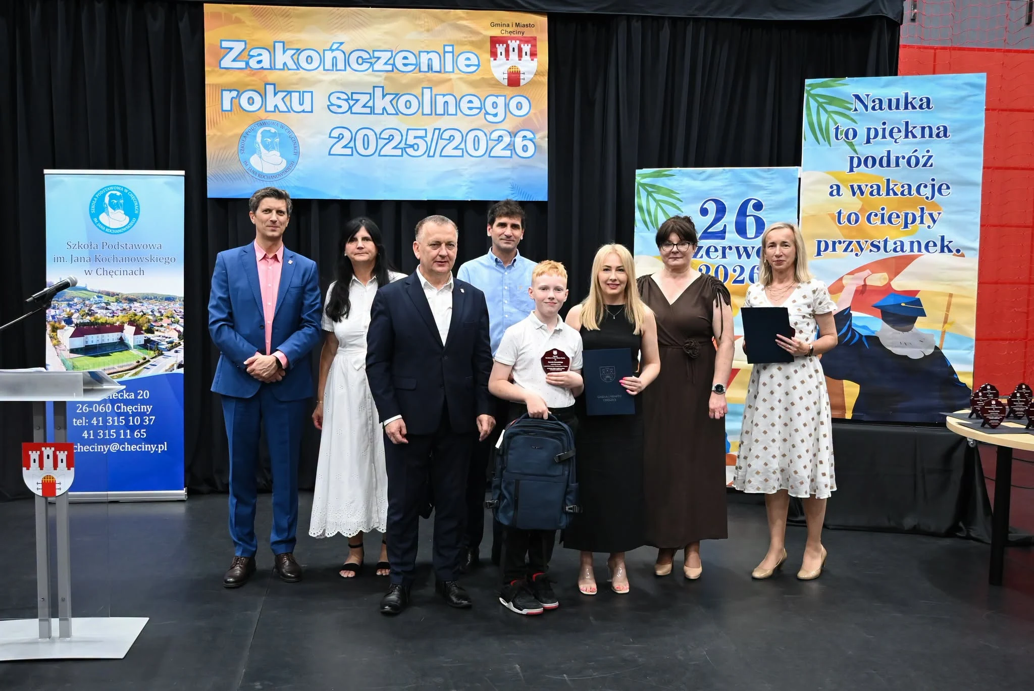 Zakończenie roku szkolnego w SP im. Jana Kochanowskiego w Chęcinach — zdjęcie 10