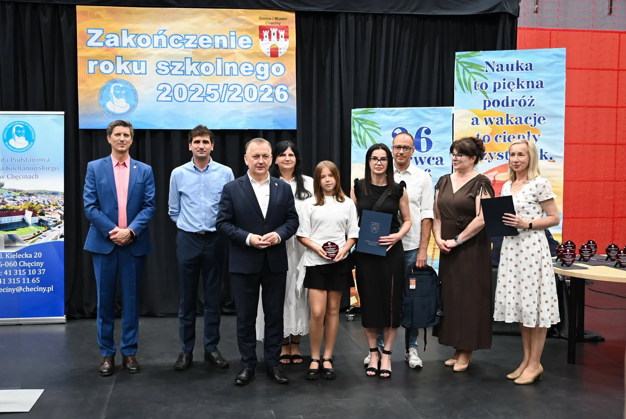 Zakończenie roku szkolnego w SP im. Jana Kochanowskiego w Chęcinach — zdjęcie 12