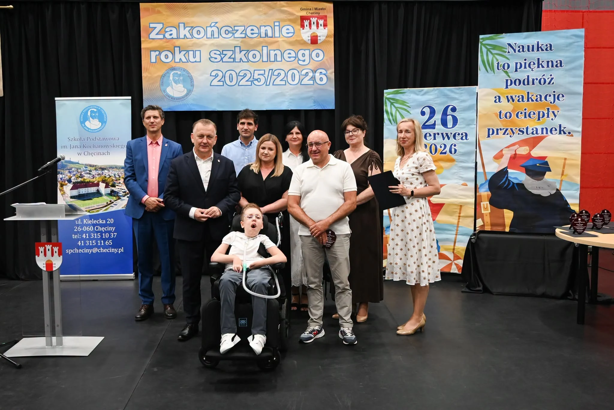 Zakończenie roku szkolnego w SP im. Jana Kochanowskiego w Chęcinach — zdjęcie 14