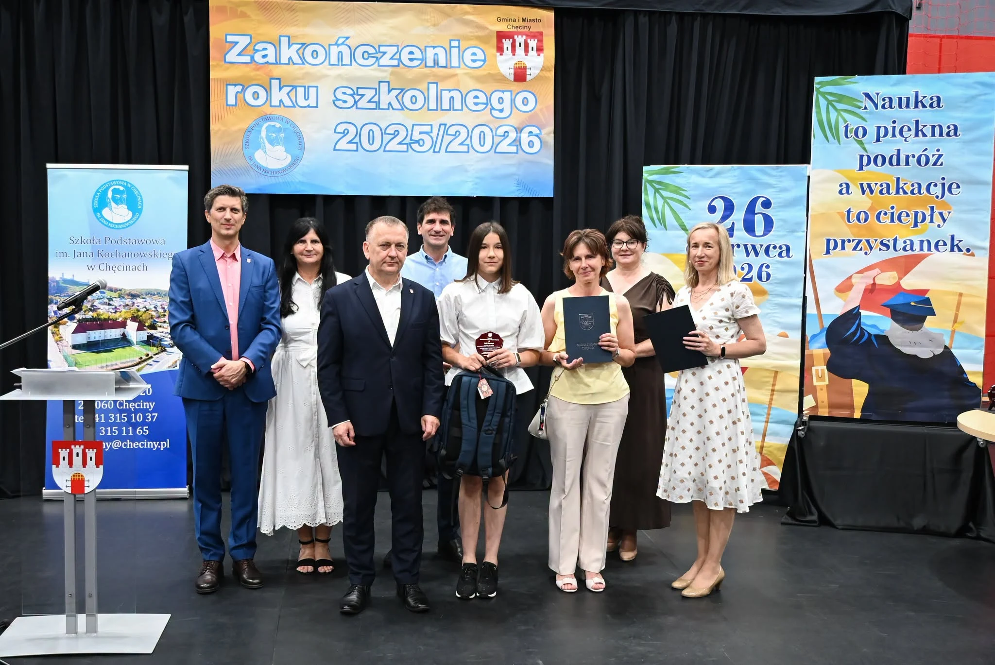 Zakończenie roku szkolnego w SP im. Jana Kochanowskiego w Chęcinach — zdjęcie 18