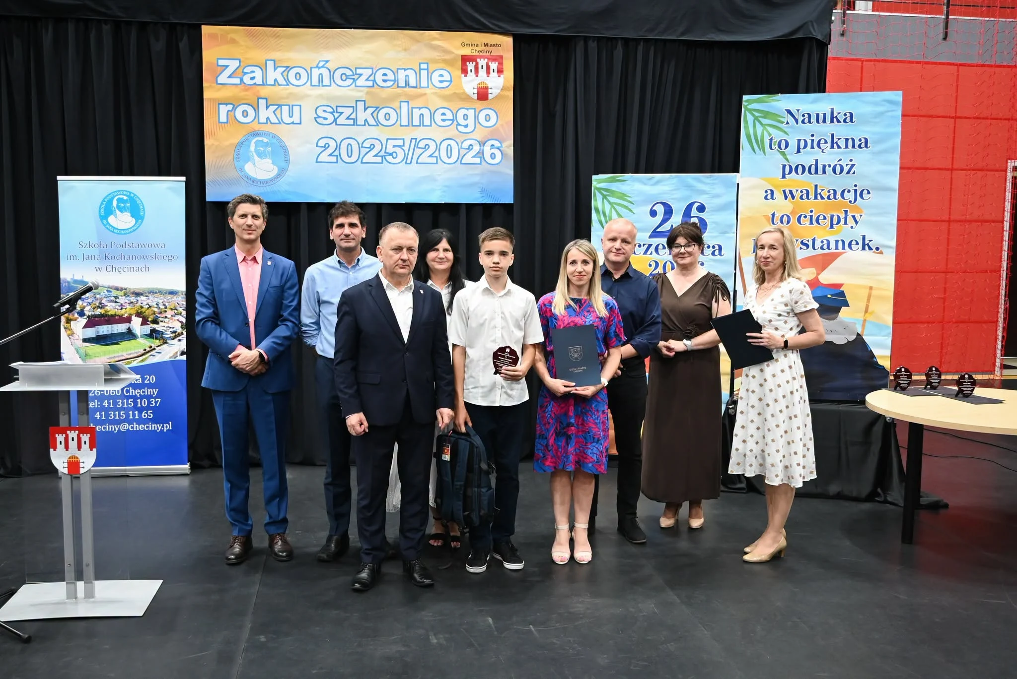 Zakończenie roku szkolnego w SP im. Jana Kochanowskiego w Chęcinach — zdjęcie 19