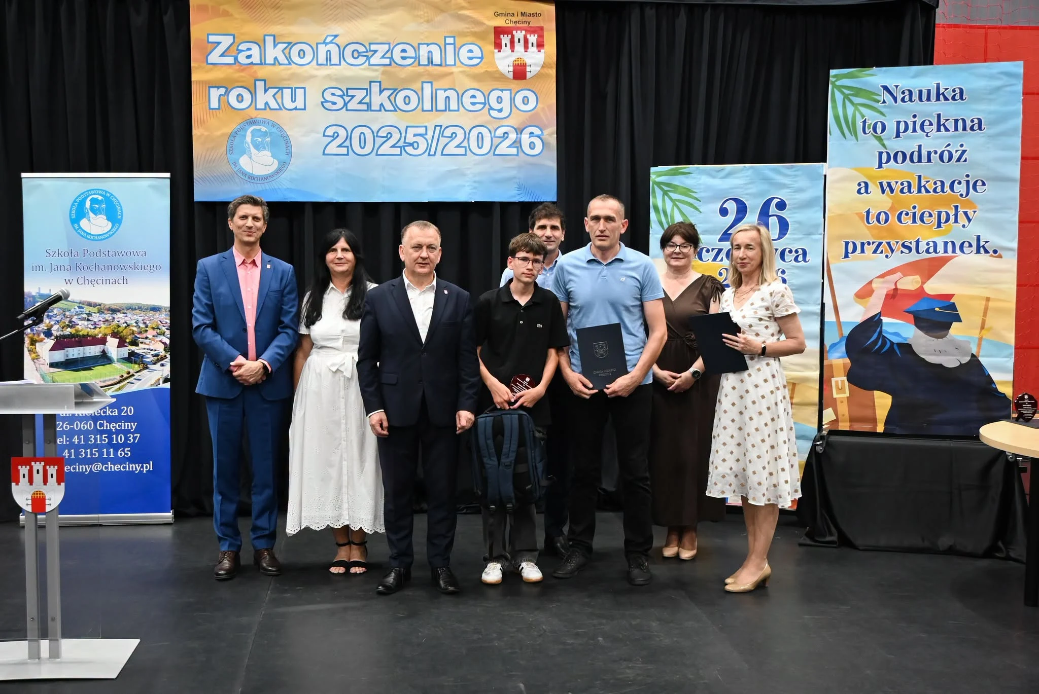 Zakończenie roku szkolnego w SP im. Jana Kochanowskiego w Chęcinach — zdjęcie 20