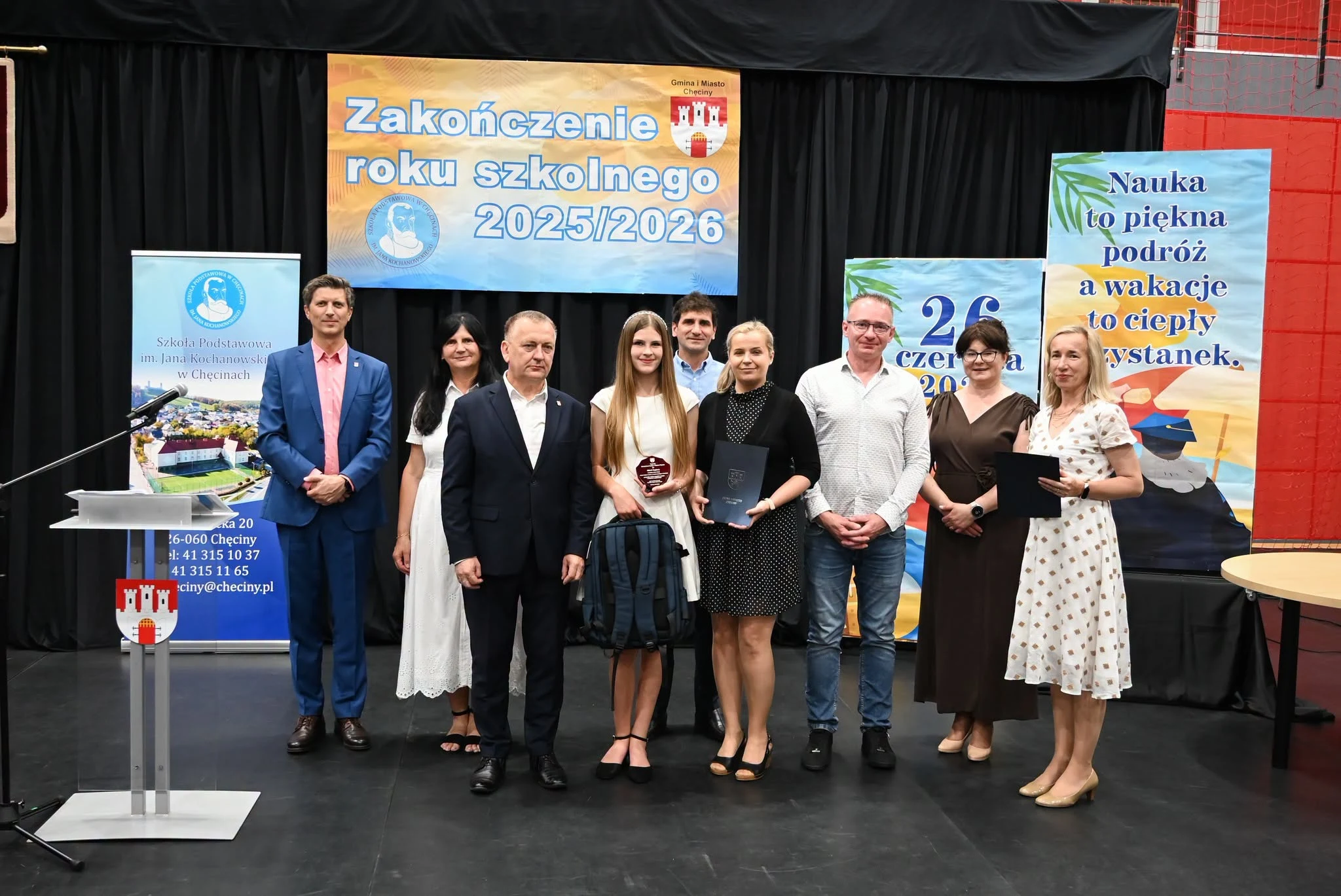 Zakończenie roku szkolnego w SP im. Jana Kochanowskiego w Chęcinach — zdjęcie 22