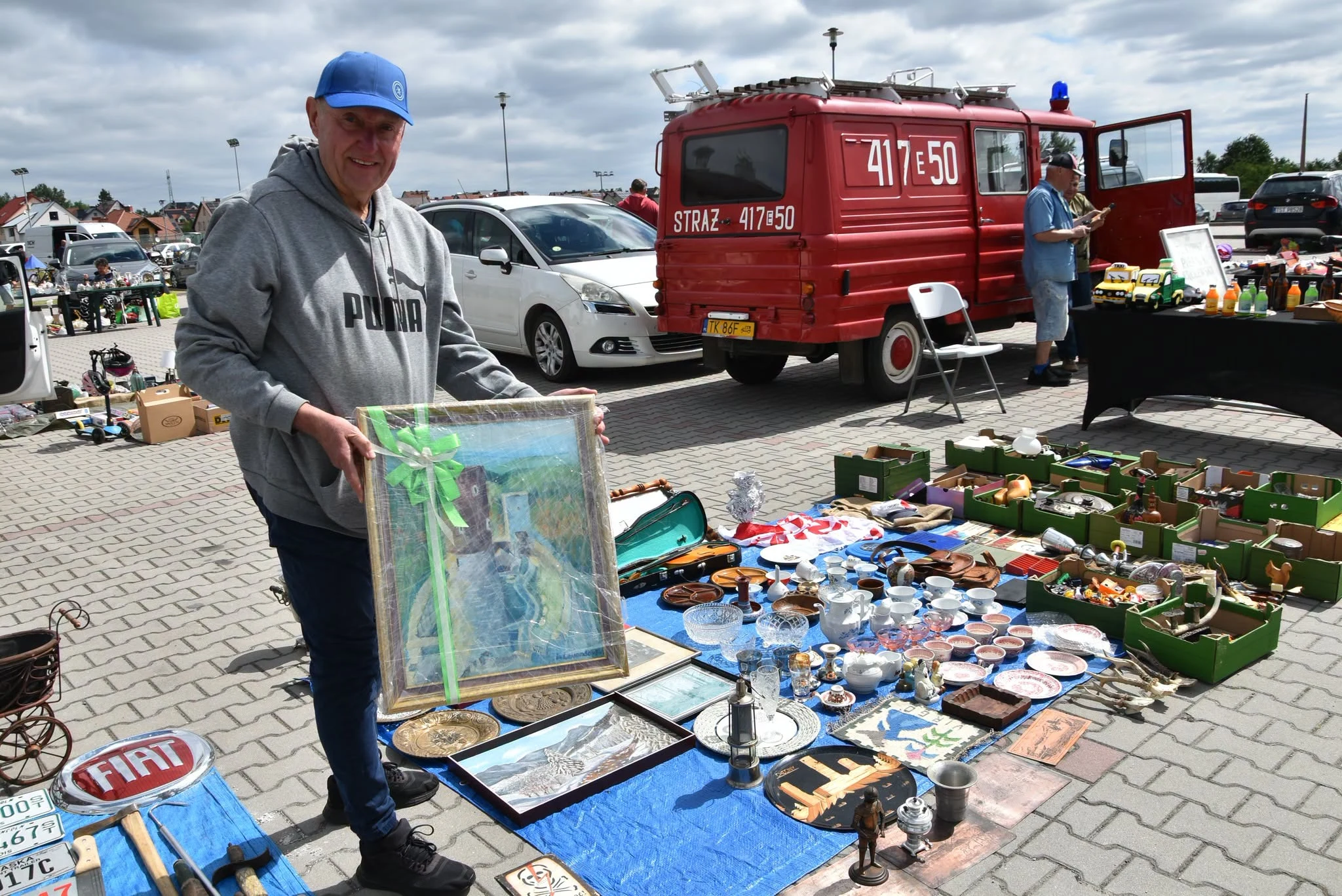 Pchli Targ w Chęcinach przyciągnął miłośników staroci — zdjęcie 12